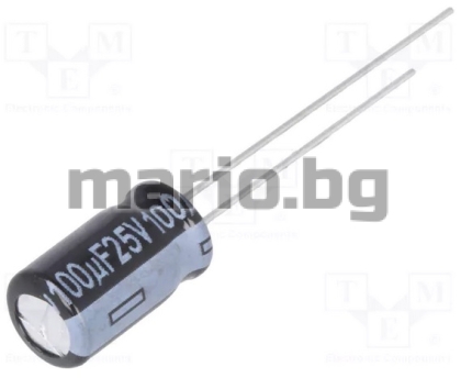 100uF 25V
