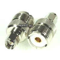Адаптер SMA male - UHF female 